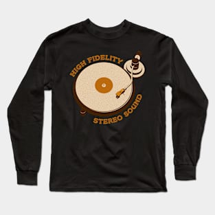 Turntable vintage Long Sleeve T-Shirt